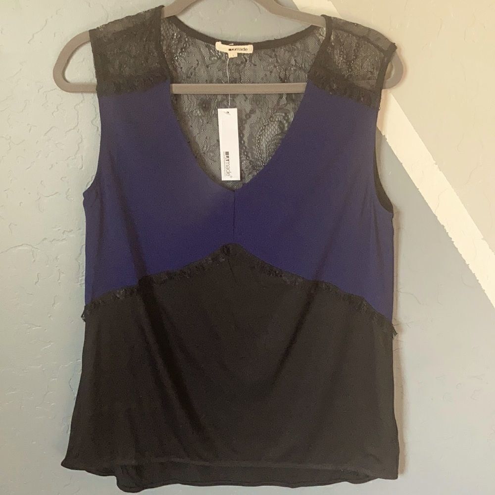 LA Made lace tank top